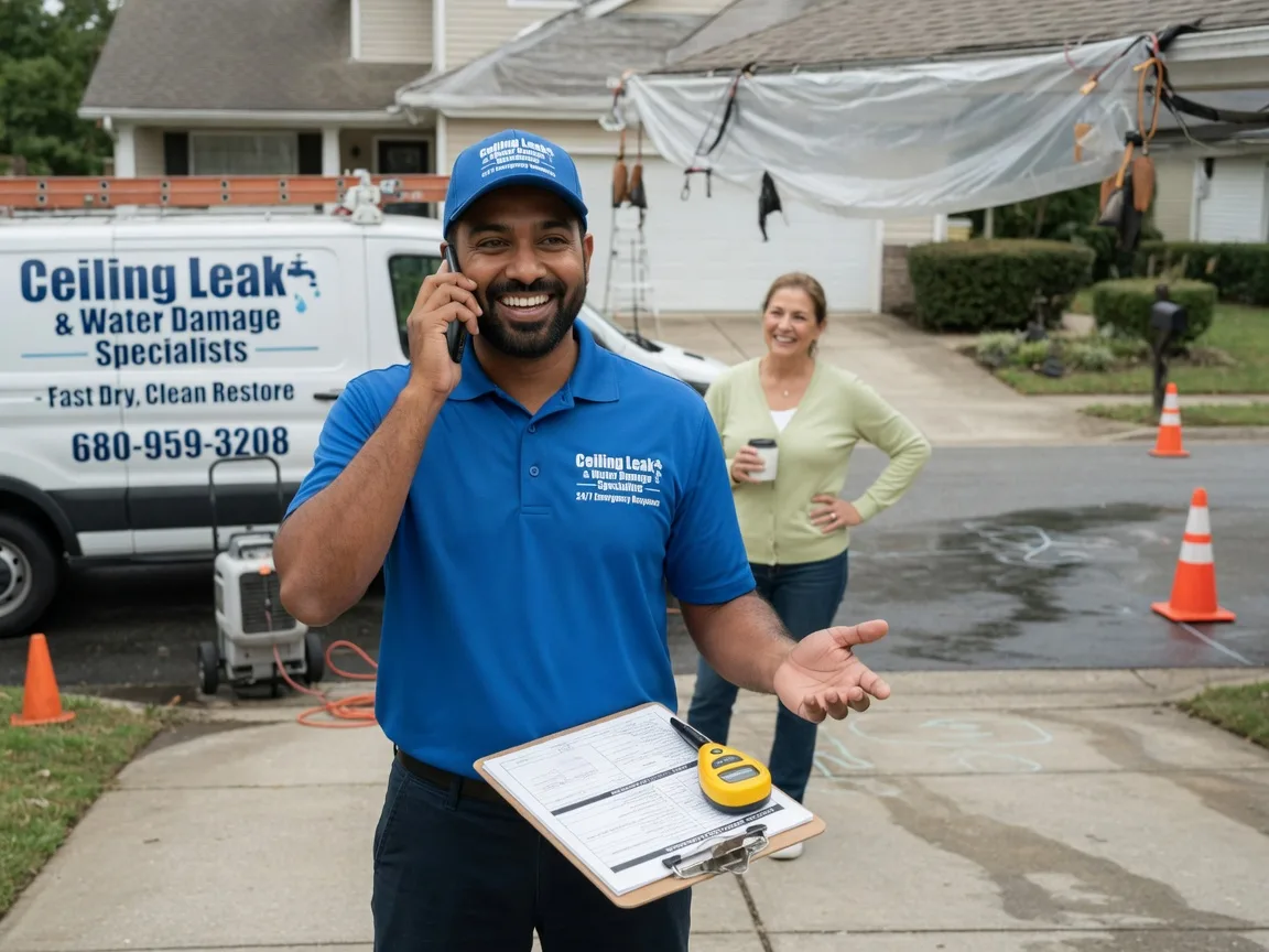 Ceiling Leak Cleanup Plainfield, MA FAQs